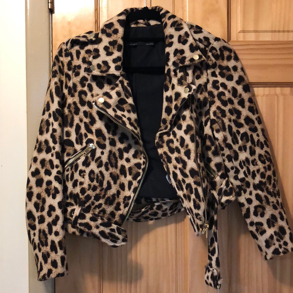 Zara Leopard Jacket